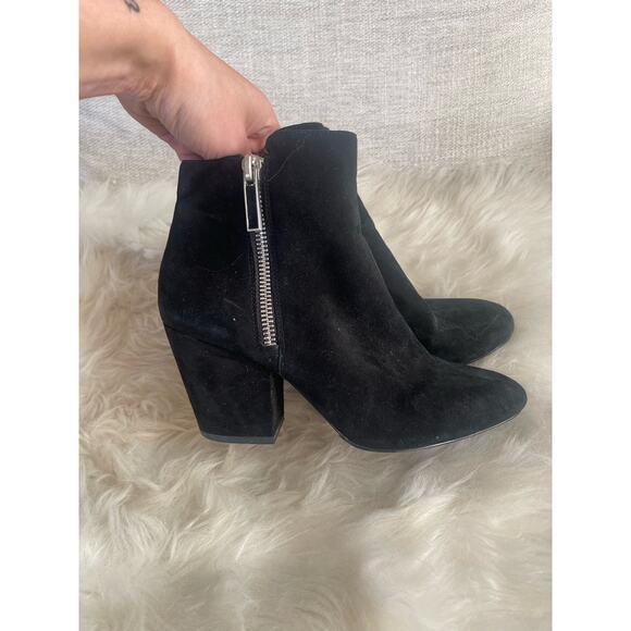 1. State Black Suede Booties | Women’s 7.5 - Picture 2 of 6
